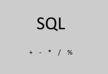 SQL – Addition, Subtraktion, Multiplikation, Division, Modulo