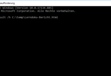 GPResult – HTML-Bericht erstellen