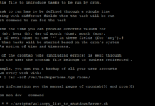 Bash – Crontab