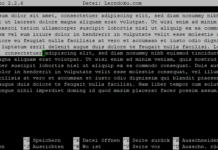 Mehrere Zeilen in Nano markieren oder löschen